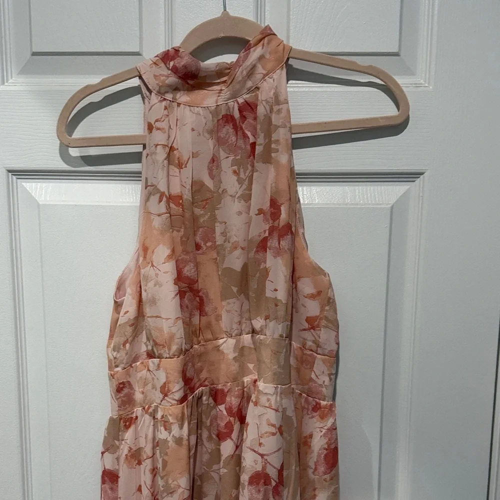 JJs House Blush Floral Midi Dress - Picture 2 of 5